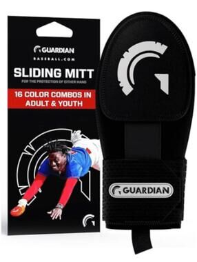 Guardian Baseball Sliding Mitt (Black)